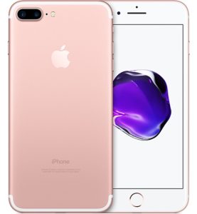 iPhone 7plus, 128GB, ROSE GOLD