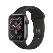 Watch Series 4 Aluminum (44mm), Space Gray, Black Nike Sport Loop Watch Series 4 Aluminum (44mm), Space Gray, Black Nike Sport Loop