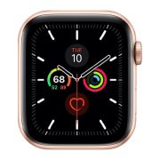 Watch Series 5 Aluminum (40mm), Gold, White Sport Band
