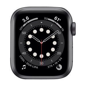 Watch Series 6 Aluminum (44mm), Space Gray, Midnight Sport Band