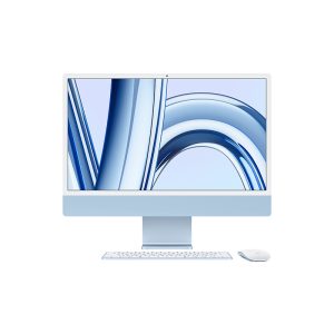 iMac 24" M3 2023 (Apple M3 8-Core 8 GB RAM 256 GB SSD 10-Core), Blue, Apple M3 8-Core, 8 GB RAM, 256 GB SSD, 10-Core