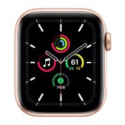 Watch SE Cellular (40mm), Gold, Black Sport Band Watch SE Cellular (40mm), Gold, Black Sport Band