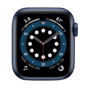 Watch Series 6 Aluminum Cellular (44mm), Blue, Midnight Sport Band