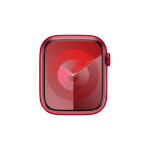 Watch Series 9 Aluminum (45mm), Red, Red Sport Band