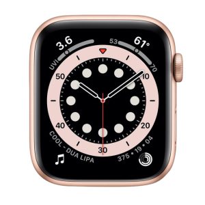 Watch Series 6 Aluminum (40mm), Gold, Pink Sand Sport Band