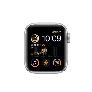 Watch SE (2nd Gen) (40mm), Silver, Midnight Blue Sport Band