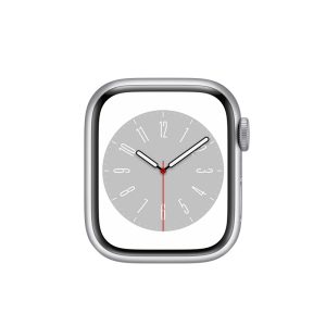 Watch Series 8 Aluminum (45mm), Silver, Midnight Blue Sport Band